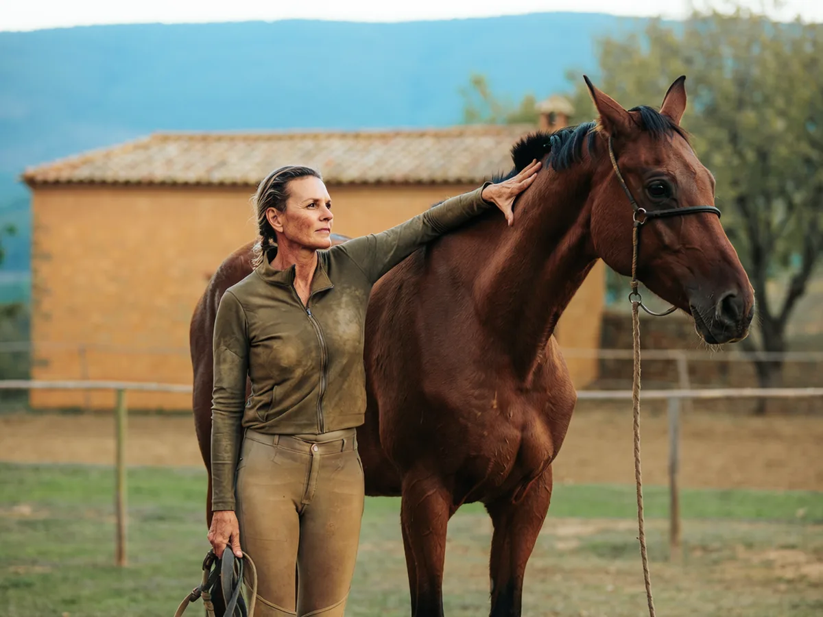 Cours d'équitation à Saint-Julien-le-Roux, Ardèche
