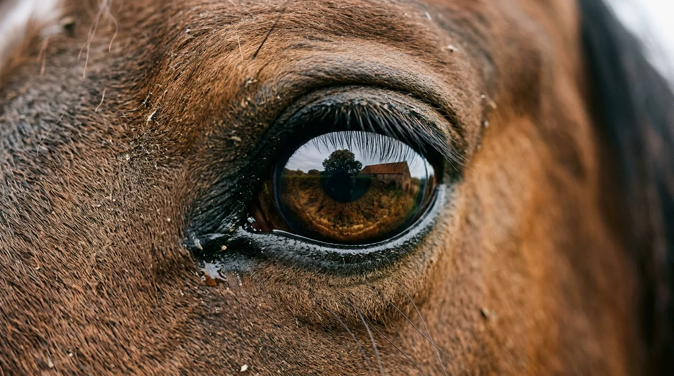 Un regard de cheval, Les Poneys de la Fontaine, Saint-Julien-le-Roux