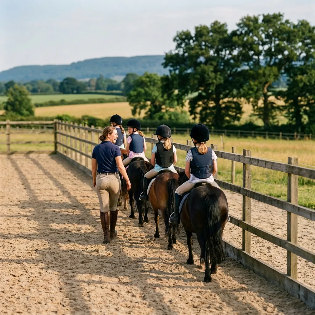 Cours de poney à Saint-Julien-le-Roux, Ardèche